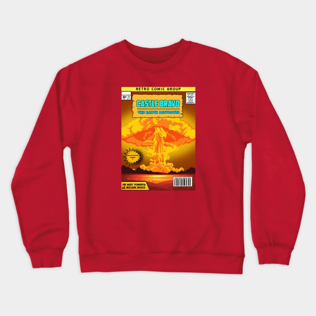 Castle Bravo Crewneck Sweatshirt by theanomalius_merch